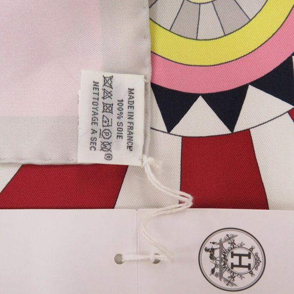 HERMÈS Carre 90 CHEVAL DE FETE Silk Scarf Muffler 1014 - Picture 4 of 4